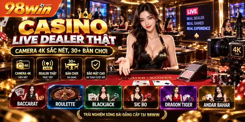 Casino Live Dealer Thật